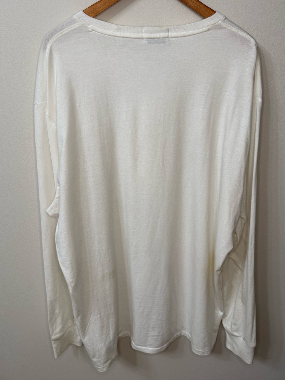 Polo Ralph Lauren Polo Bear Long Sleeve Shirt XL White Classic Fit - Picture 6 of 9